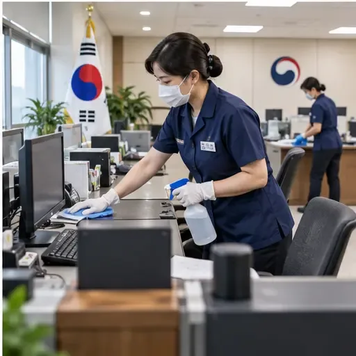 금천구 사무실청소 바닥과 휴게공간까지 빠짐없이 관리
