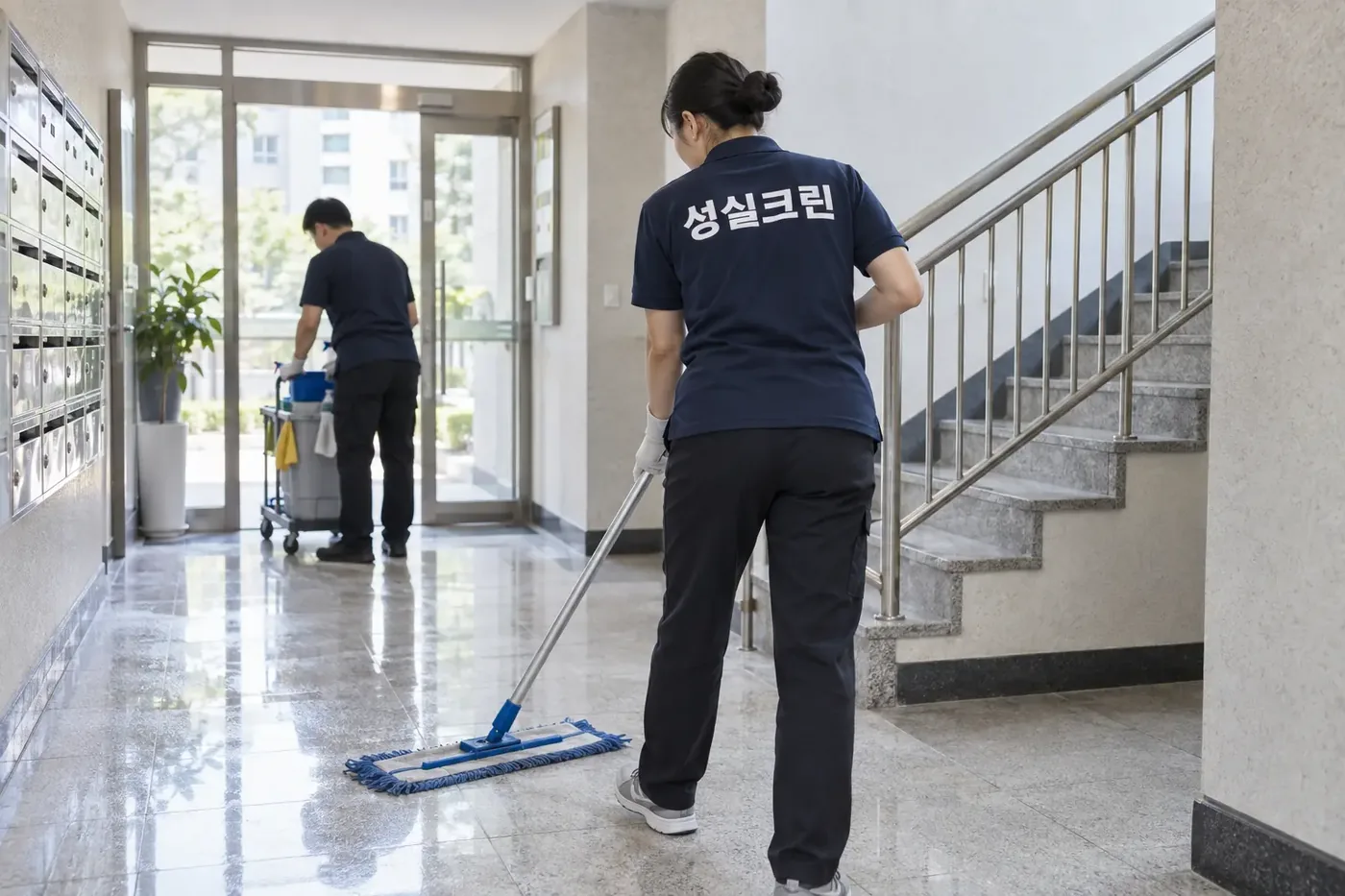 성실크린 동대문구 빌라청소 현장